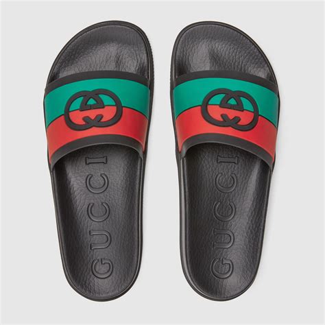 gucci sandals men chep|gucci men's gg slide sandal.